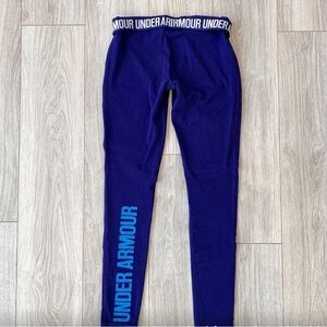 Under Armour Blue/purple Foldover Leggings